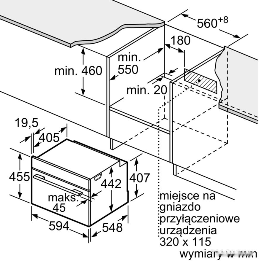 Электрический духовой шкаф Bosch CBG635BS3, фото 5