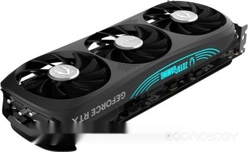 Видеокарта ZOTAC GeForce RTX 4070 Super Trinity OC Black Edition 12GB ZT-D40720J-10P