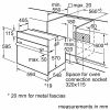 Электрический духовой шкаф Bosch Serie 2 HBF011BV0Q