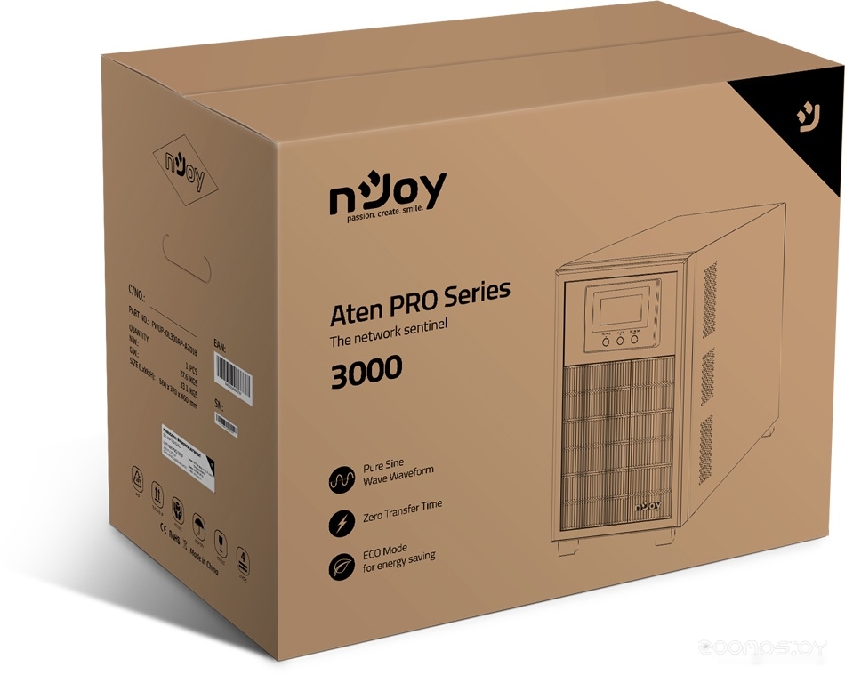 Источник бесперебойного питания nJoy Aten PRO 3000, фото 7