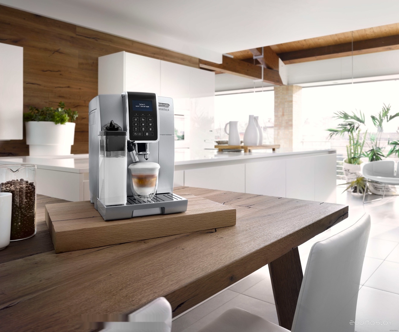Кофемашина Delonghi Dinamica ECAM 350.75.S, фото 3