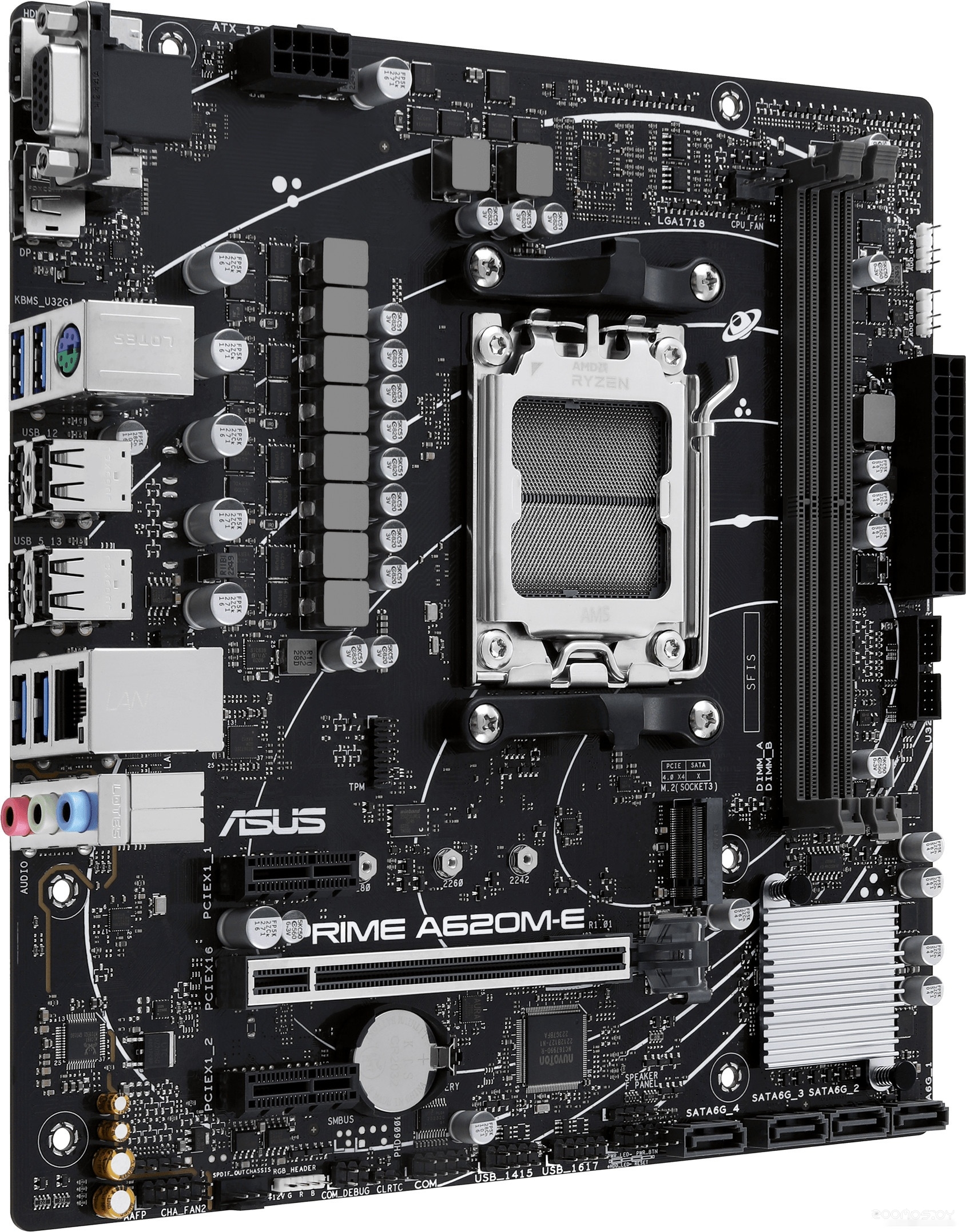 Материнская плата Asus Prime A620M-E-CSM, фото 2