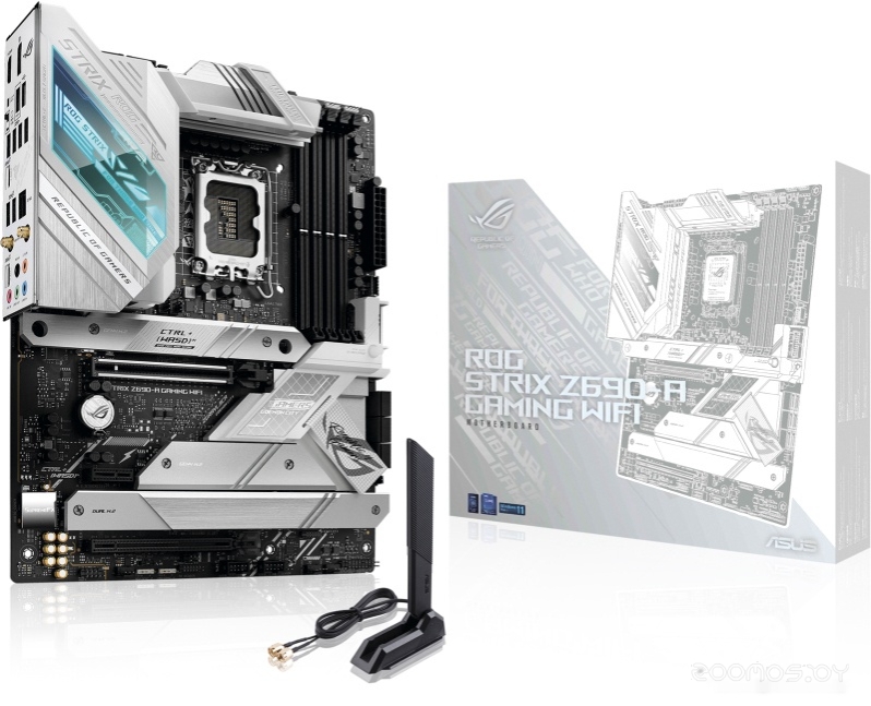 Материнская плата Asus ROG Strix Z690-A Gaming WiFi, фото 3