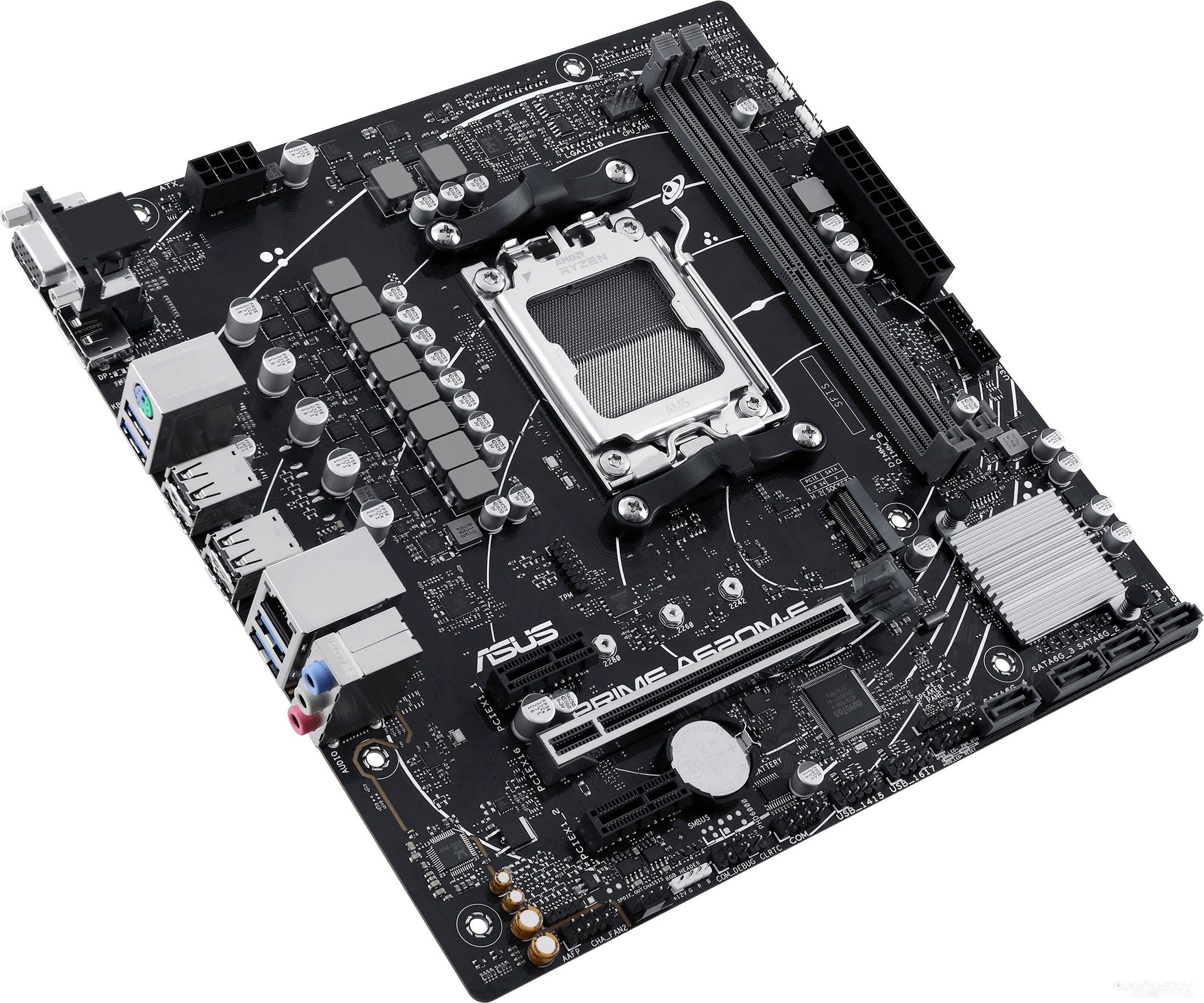 Материнская плата Asus Prime A620M-E-CSM, фото 4