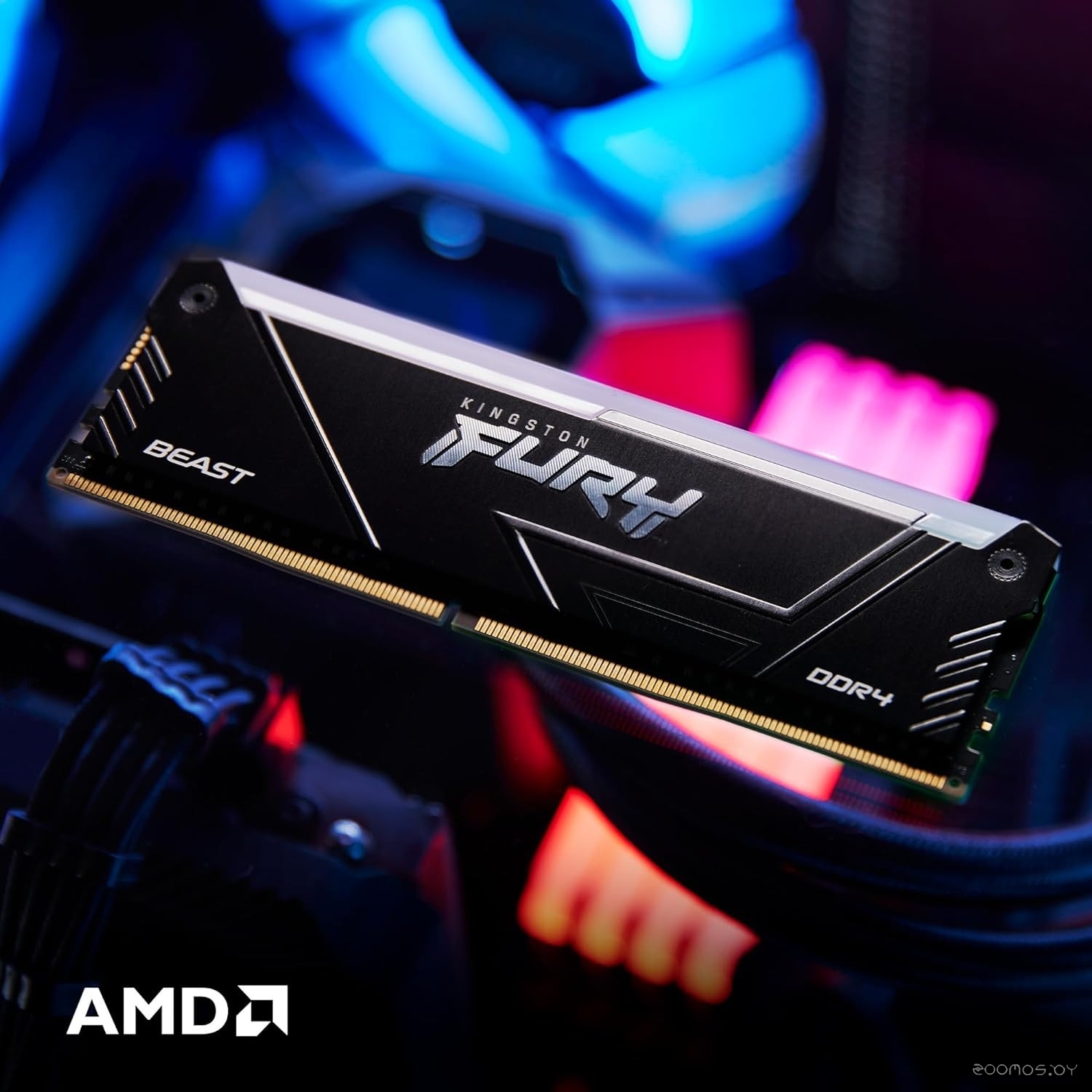 Оперативная память Kingston FURY Beast RGB 4x8ГБ DDR4 3600 МГц KF436C17BB2AK4/32, фото 5