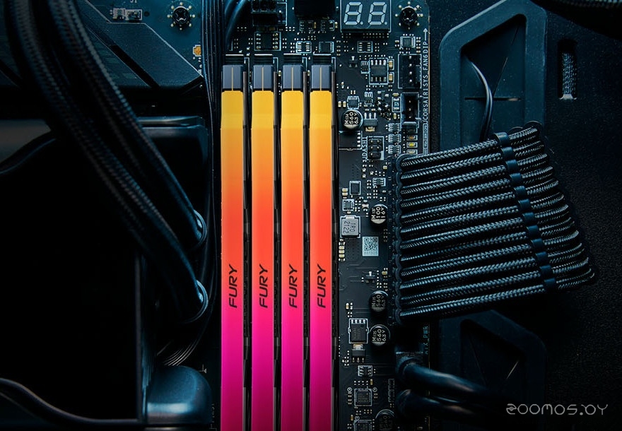Оперативная память Kingston FURY Renegade RGB 32ГБ DDR5 6400 МГц KF564C32RSA-32, фото 4