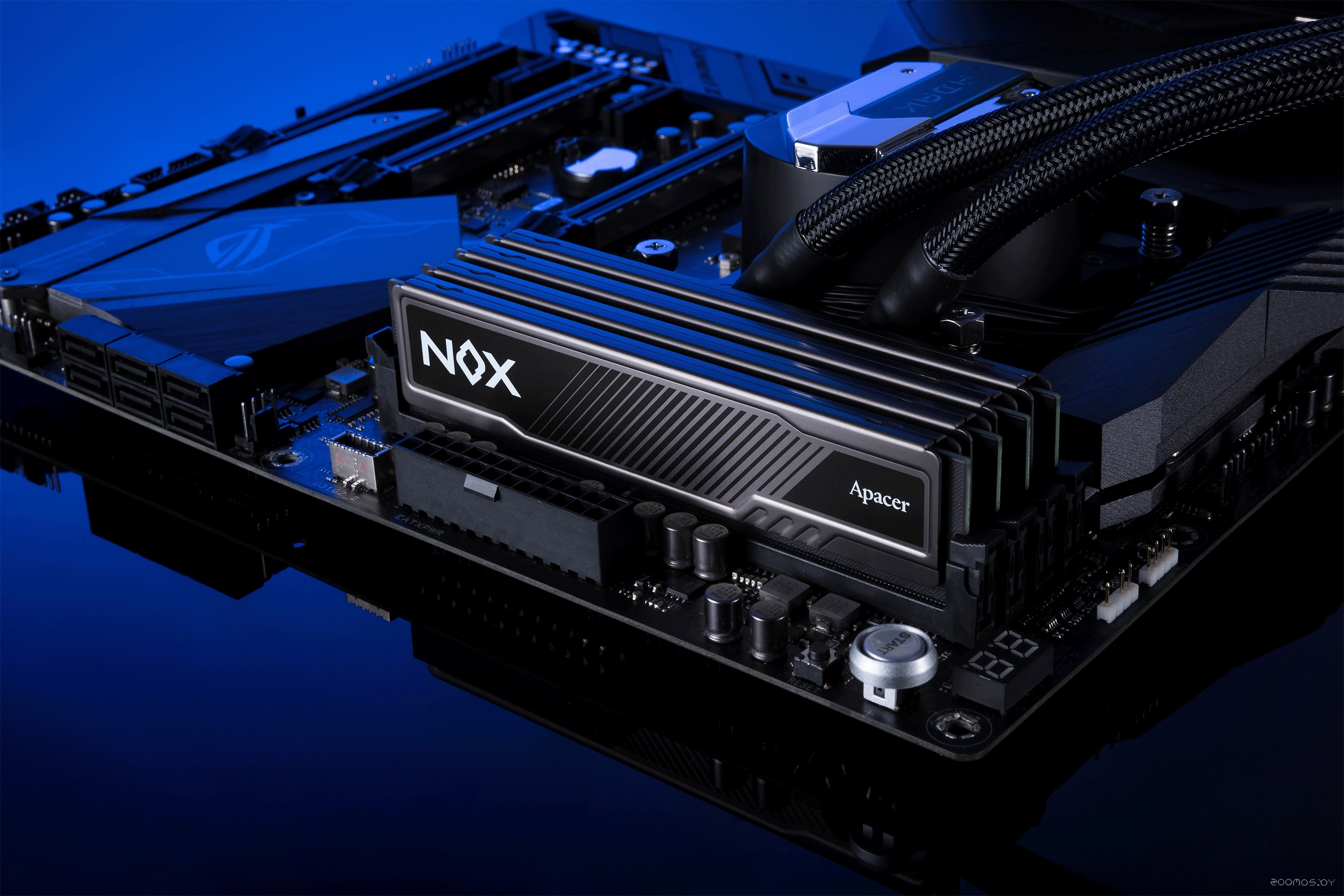 Оперативная память Apacer NOX 2x8ГБ DDR4 3600МГц AH4U16G36C25YMBAA-2, фото 7