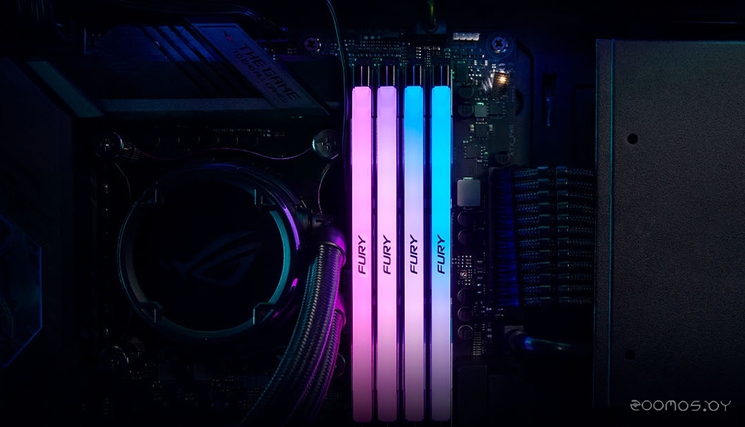 Оперативная память Kingston FURY Renegade RGB 2x32ГБ DDR5 6000МГц KF560C32RSAK2-64, фото 3