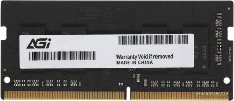 Оперативная память AGI 8ГБ DDR4 SODIMM 3200 МГц AGI320008SD138