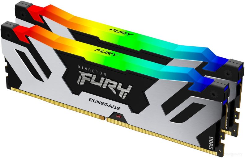 Оперативная память Kingston FURY Renegade RGB 2x24ГБ DDR5 6400МГц KF564C32RSAK2-48