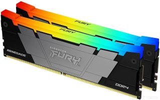 Оперативная память Kingston FURY Renegade RGB 2x8ГБ DDR4 3600МГц KF436C16RB2AK2/16