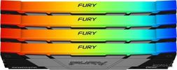 Оперативная память Kingston FURY Renegade RGB 4x16ГБ DDR4 3600 МГц KF436C16RB12AK4/64