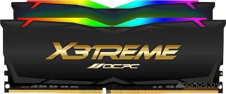 Оперативная память OCPC X3 RGB Black Label 2x8ГБ DDR4 4000 МГц MMX3A2K16GD440C19BL, фото 1