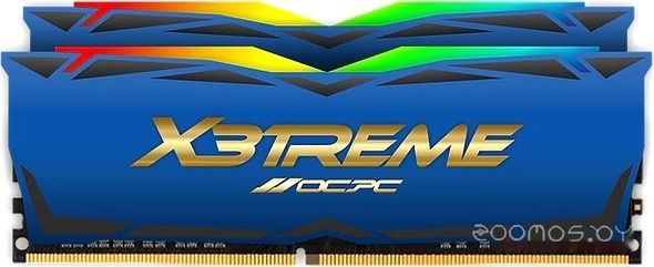 Оперативная память OCPC X3 RGB Blue Label 2x8ГБ DDR4 3600 МГц MMX3A2K16GD436C18BU, фото 1