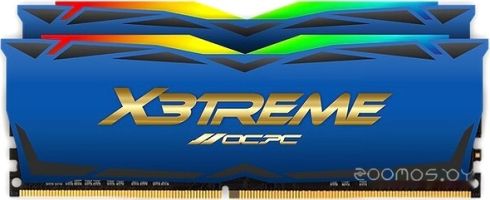 Оперативная память OCPC X3 RGB Blue Label 2x8ГБ DDR4 3600 МГц MMX3A2K16GD436C18BU