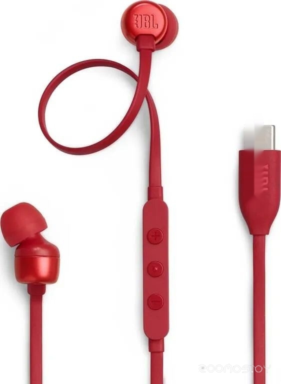 Наушники JBL Tune 310C (красный), фото 2