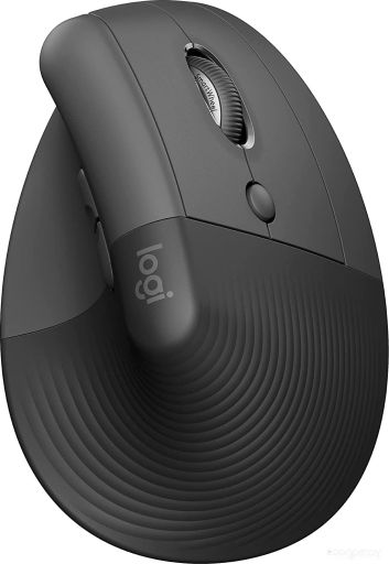 Вертикальная мышь Logitech Lift (графит)