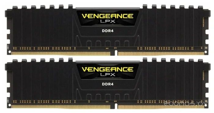 Оперативная память Corsair Vengeance LPX 2x16ГБ DDR4 3200 МГц CMK32GX4M2E3200C16