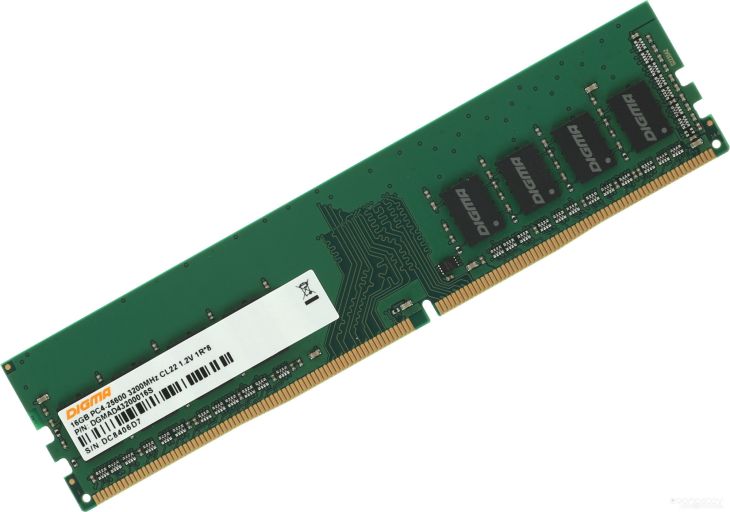 Оперативная память DIGMA 16ГБ DDR4 3200 МГц DGMAD43200016S, фото 1