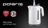 Электрический чайник Polaris PWK 1220C Water Way Pro (белый)