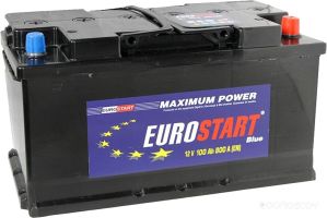 Автомобильный аккумулятор Eurostart Blue R+ 6СТ-100NR