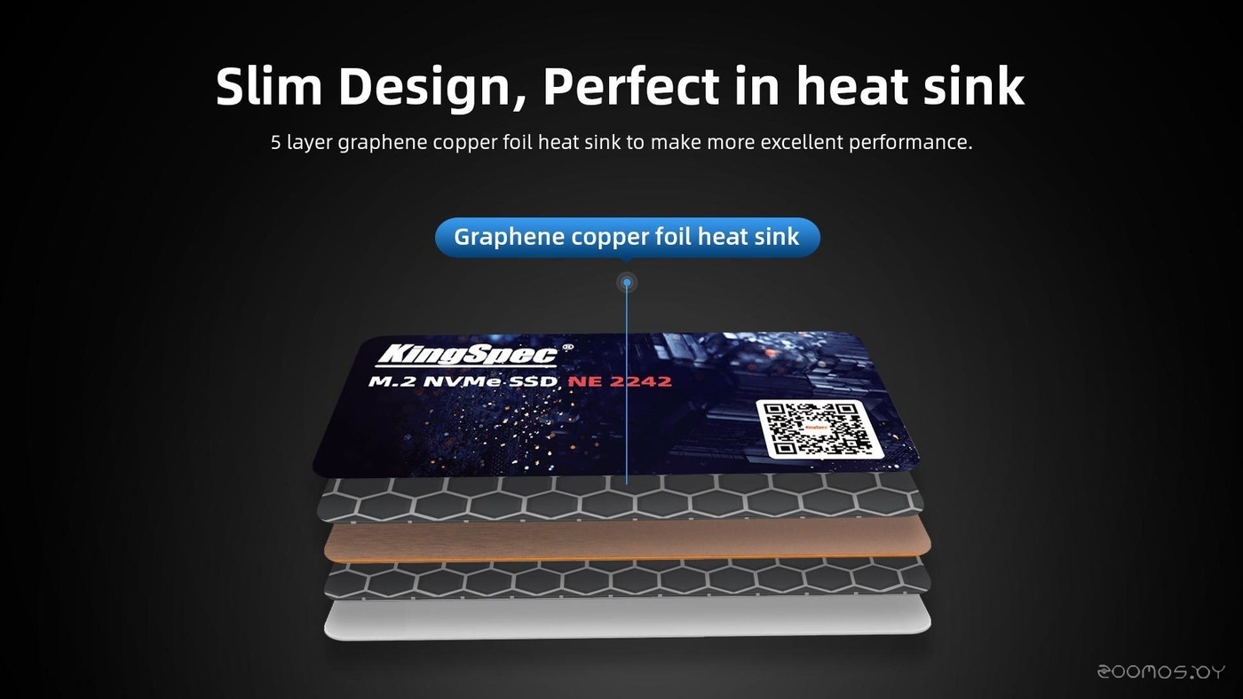 SSD KingSpec NE-256-2242 256GB, фото 4