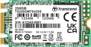 SSD Transcend 425S 250GB TS250GMTS425S
