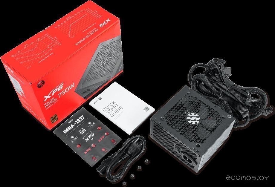 Блок питания A-Data XPG Pylon 650W 80+ PYLON650B-BKCEU, фото 6