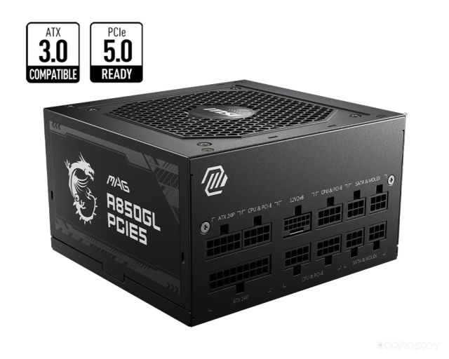 Блок питания MSI MSI MAG A850GL PCIE5, фото 1