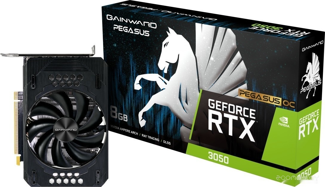 Видеокарта Gainward GeForce RTX 3050 Pegasus NE63050018P1-1070E, фото 5