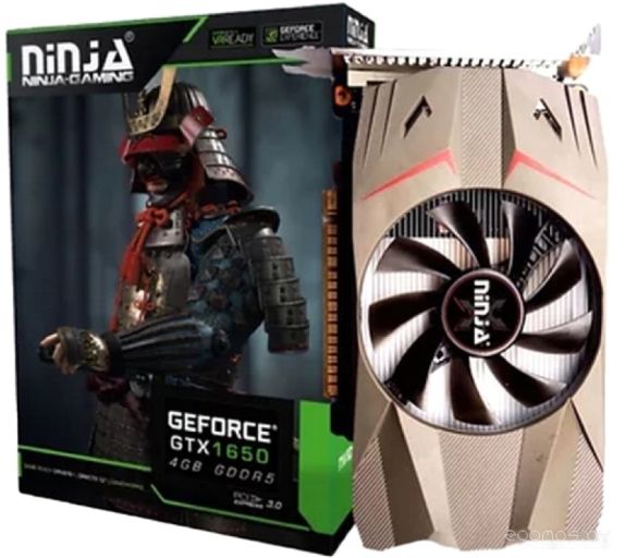 Видеокарта Sinotex Ninja GeForce GTX 1650 4GB GDDR6 NK165DF46F