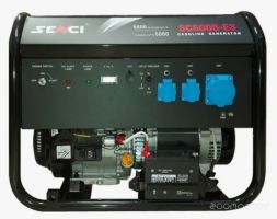 Бензиновый генератор SENCI SC6000-E3