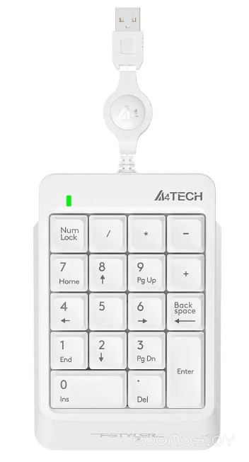 Цифровой блок A4Tech Fstyler FK13 (белый), фото 2