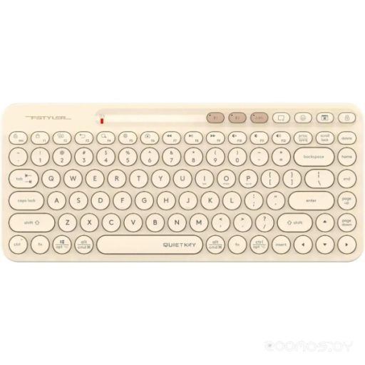 Клавиатура A4Tech Fstyler FBK36C AS (бежевый), фото 1