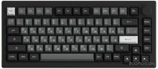 Клавиатура Akko 5075B Plus Black & Sliver (Akko Cream Yellow V3)