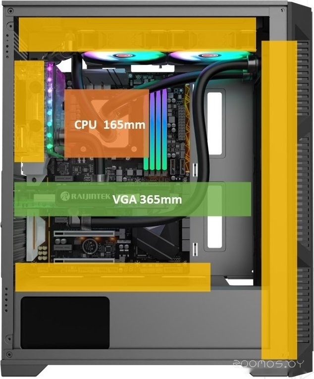 Корпус Raijintek Arcadia III MS4, фото 15