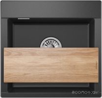 Кухонная мойка Granula ES-5201 (черный)