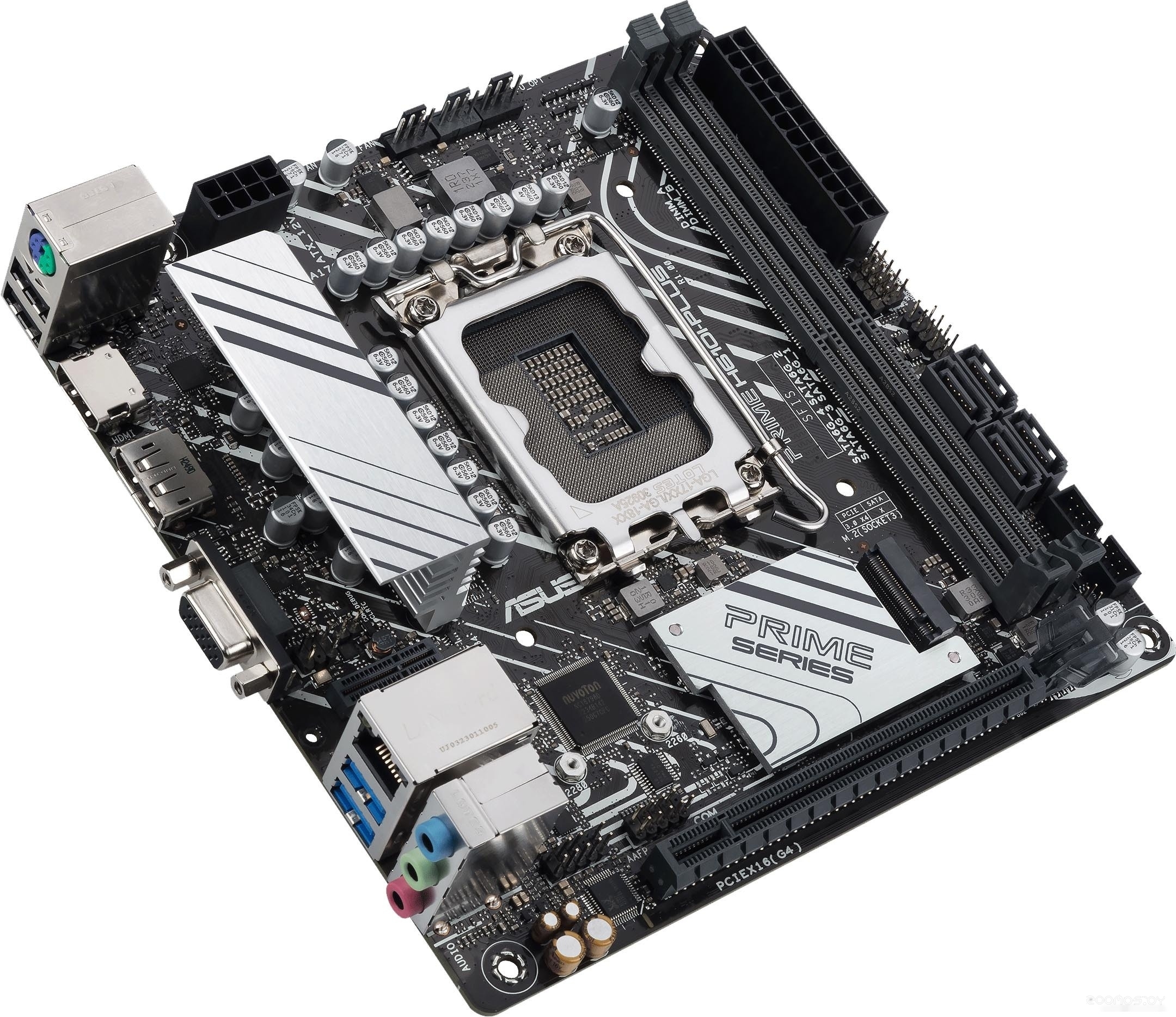 Материнская плата Asus Prime H610I-PLUS-CSM, фото 3
