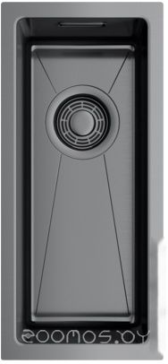 Кухонная мойка Omoikiri Taki 20-U/IF-GM 4973105 (вороненая сталь)