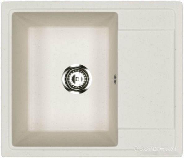 Кухонная мойка Practik PR-M 575-001 (белый камень)