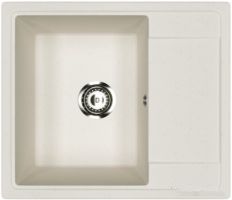 Кухонная мойка Practik PR-M 575-001 (белый камень)