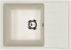 Кухонная мойка Practik PR-M 600-001 (белый камень)