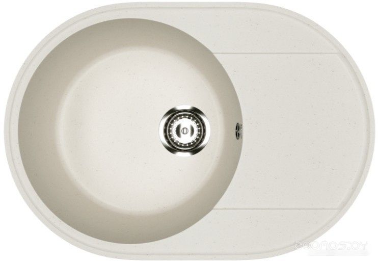 Кухонная мойка Practik PR-M 610-001 (белый камень)