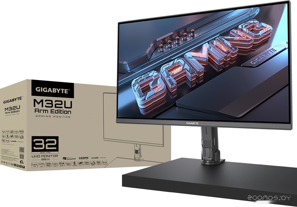 Игровой монитор Gigabyte M32U Arm Edition, фото 10