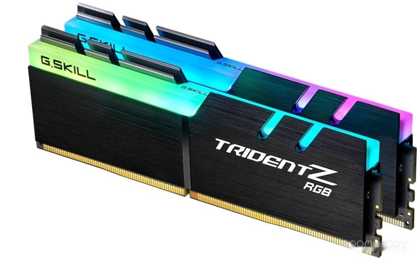 Оперативная память G.SKILL Trident Z RGB 2x32GB DDR4 PC4-32000 F4-4000C18D-64GTZR