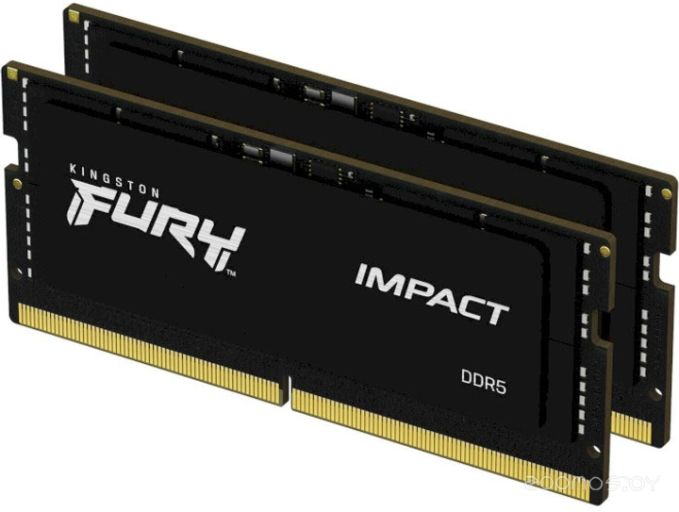 Оперативная память Kingston FURY Impact 2x16 ГБ DDR5 6400 МГц KF564S38IBK2-32, фото 1