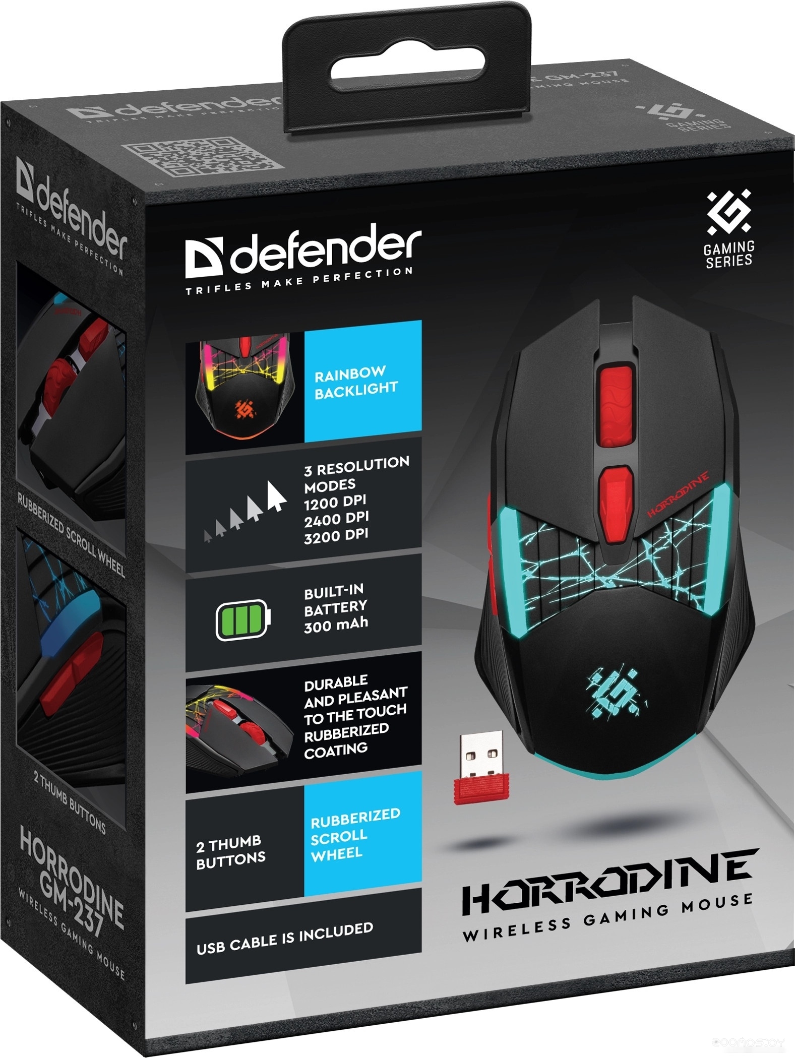 Игровая мышь Defender Horrodine GM-237, фото 5