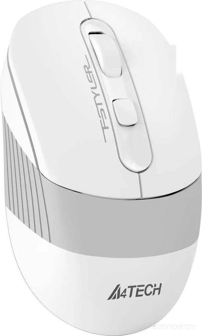 Мышь A4Tech Fstyler FB10CS (серый/белый), фото 2
