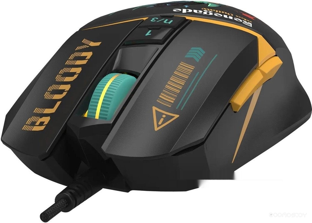 Игровая мышь A4Tech Bloody W63 Max Renegade (черный), фото 2