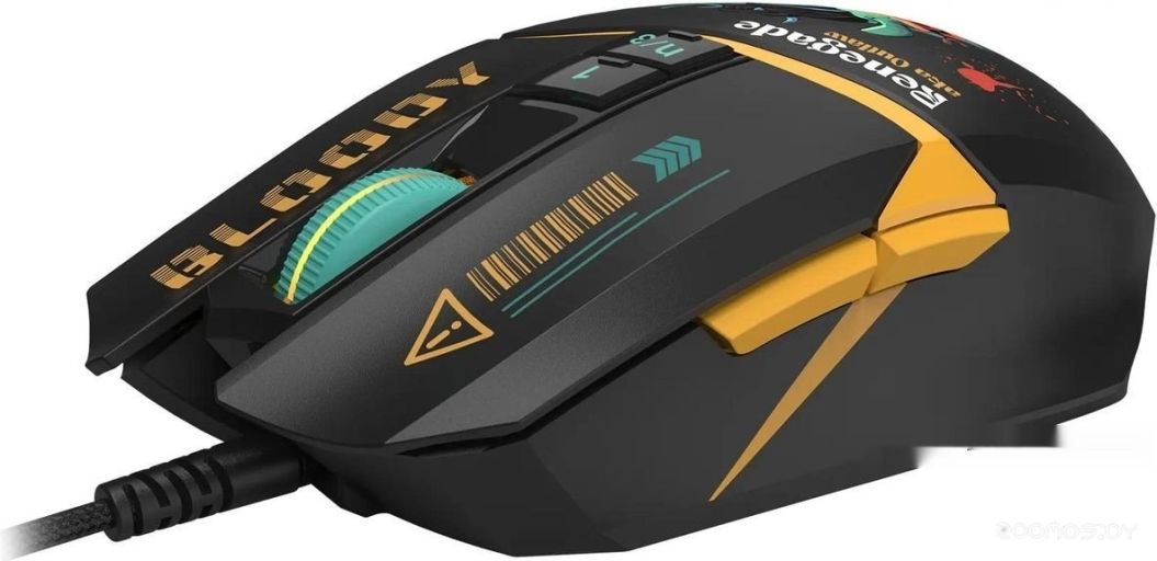 Игровая мышь A4Tech Bloody W63 Max Renegade (черный), фото 1